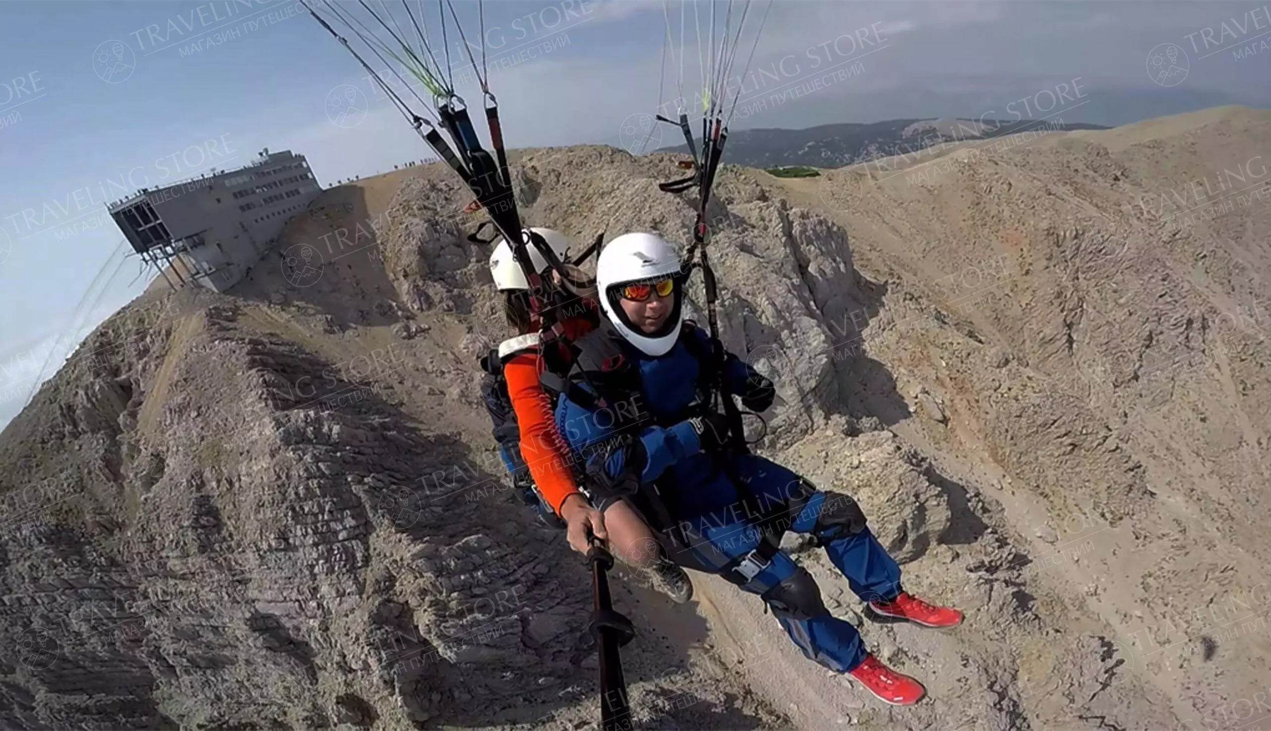 Paragliding at Tahtali Mountain from Belek