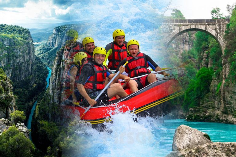 Tazi and Köprülü Canyon Tour plus rafting and zipline from Kemer