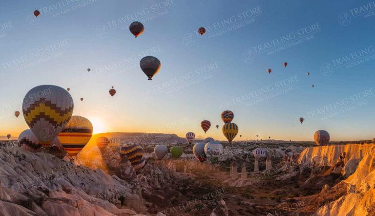 Cappadocia by plane from Alanya
