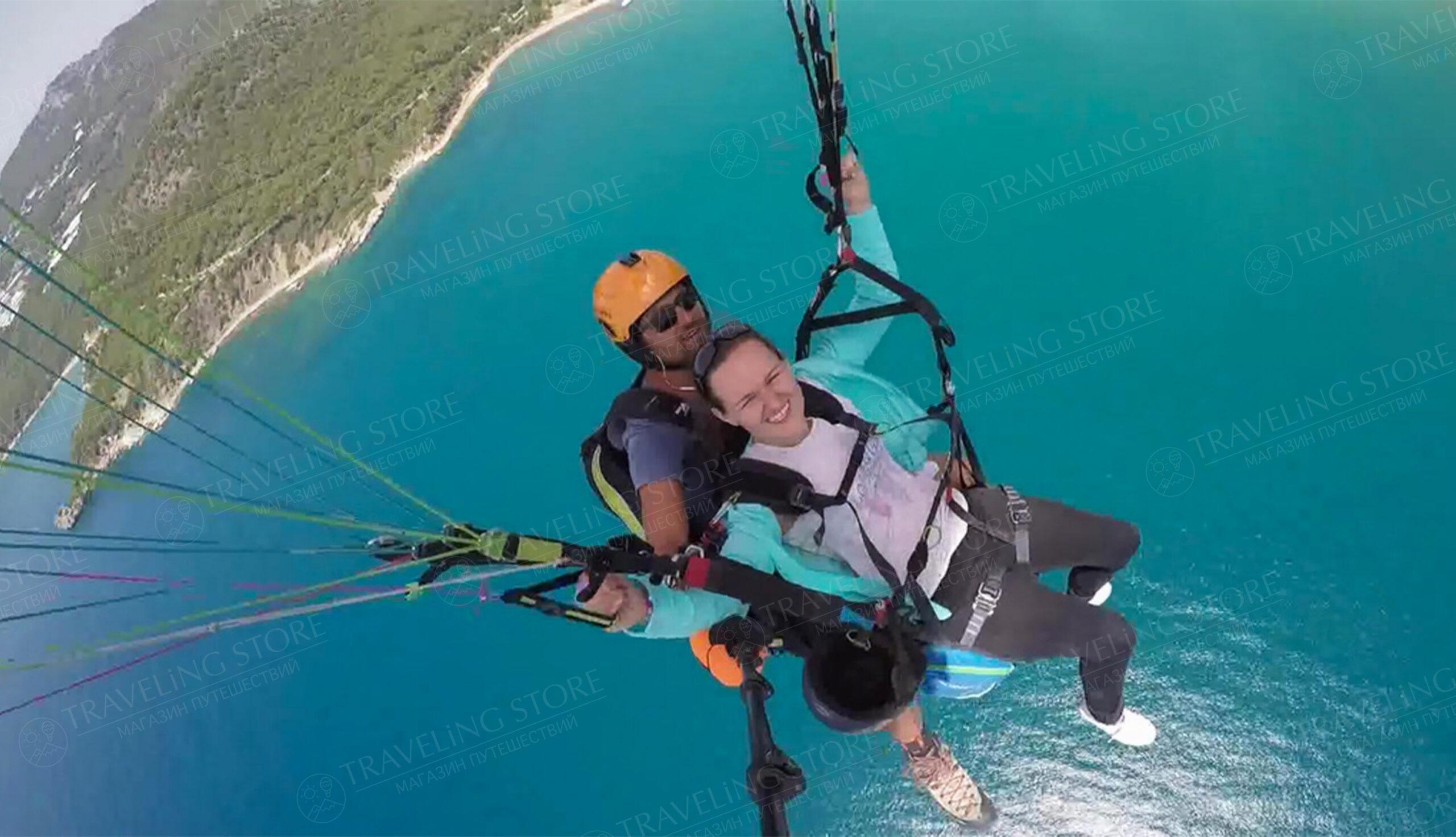 Paragliding Tour in Alanya from Side