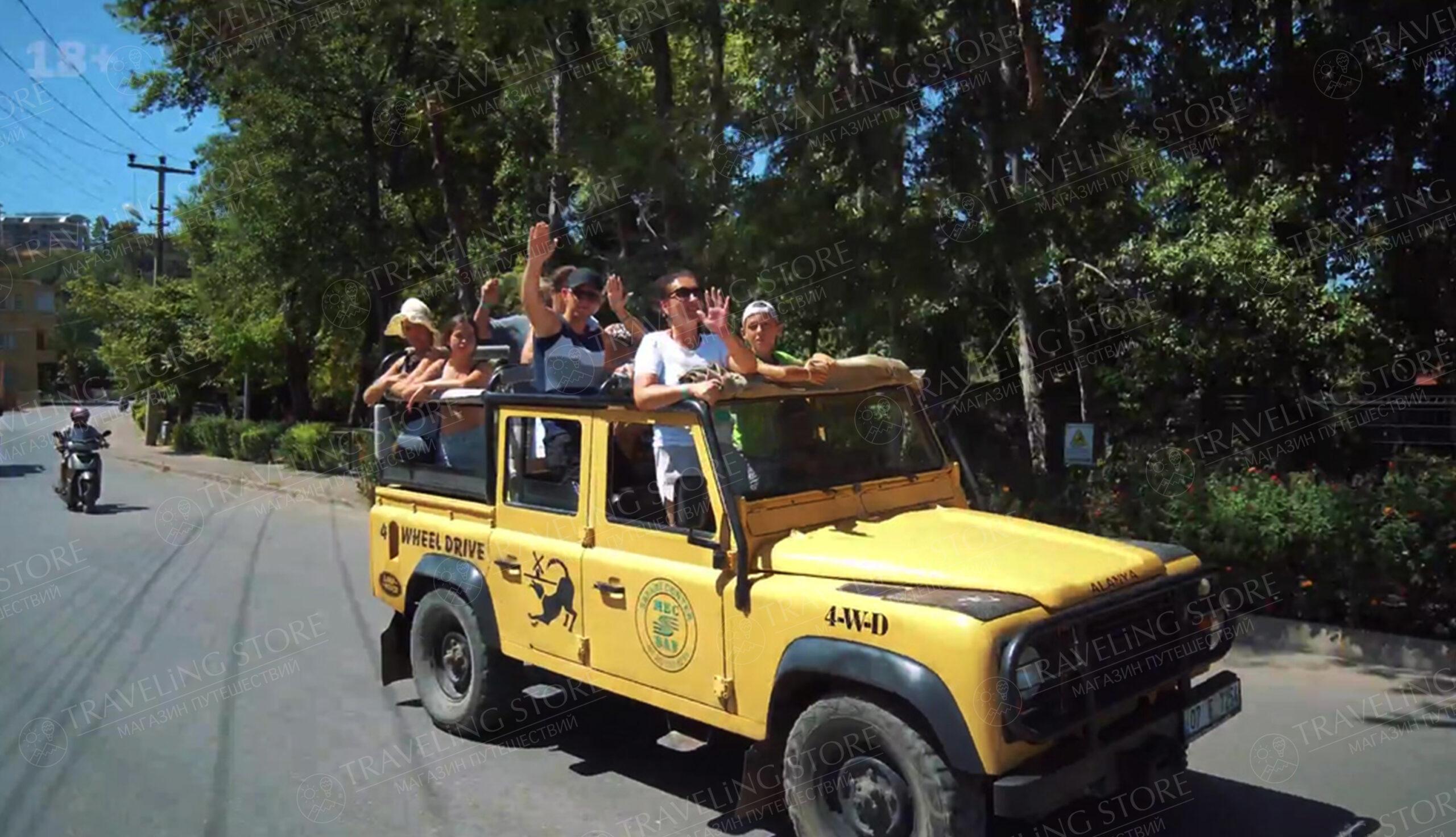 Jeep Safari Tour in Alanya