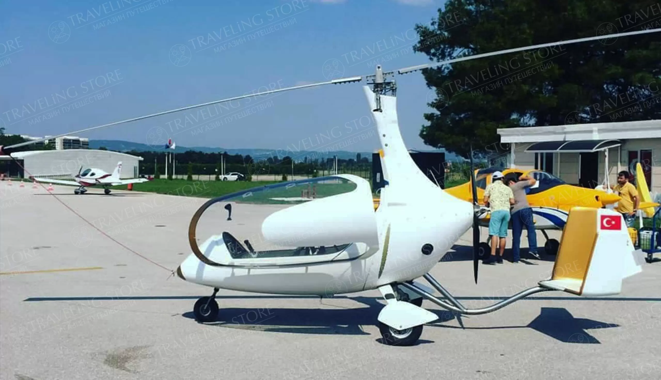 Individual Gyrocopter Flight from Kemer